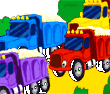 Five Big Dump Trucks