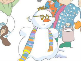 小雪人多多