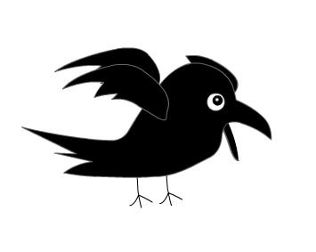 一只乌鸦口渴了