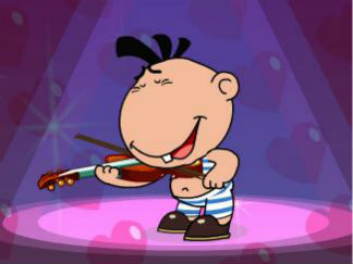 我是音乐家 中 老呆和小呆