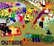 Outside