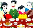 布置韩式家庭聚会