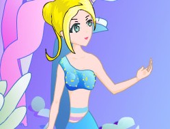 时尚美人鱼公主