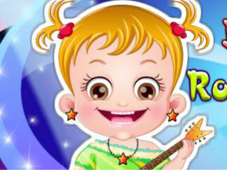 可爱宝贝摇滚装