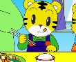 巧虎吃饭咯