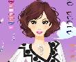 夕阳下的女孩