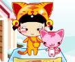 小黑花花砸冰块