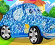 孩子们洗车