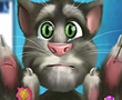 汤姆猫手受伤了
