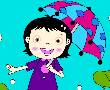 小花伞