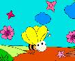 蜜蜂和蝴蝶