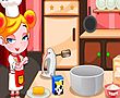 美女教你做披萨