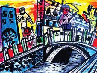 城市水彩画图集4