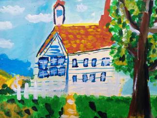 小房子水彩画图集4