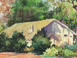 小房子水彩画图集3