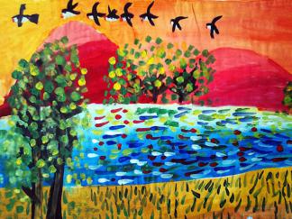 风景的水彩画图集5