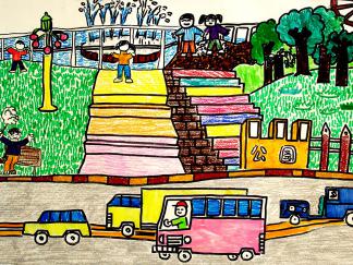 儿童节的水彩画图集3