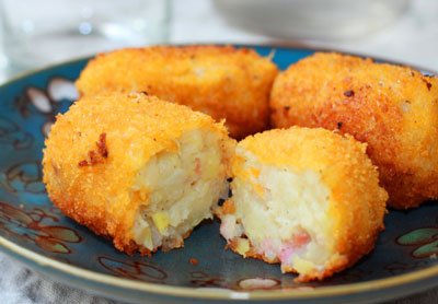 日式可乐饼怎么做奶香浓郁味道好，零厨艺