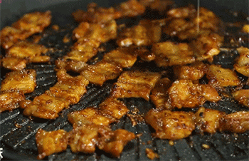 【蒜香烤五花肉】烤五花肉