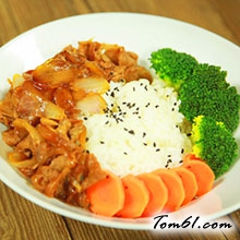 日式肥牛饭的做法