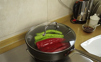 【糖醋辣椒】 焖
