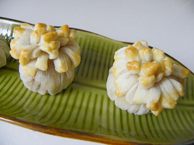 中式酥皮点心花开富贵的做法及步骤图解