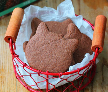 超级简单的巧克力曲奇饼做法