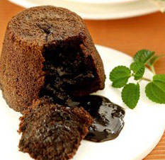 巧克力软心蛋糕的做法，可连续吃上一周的蛋