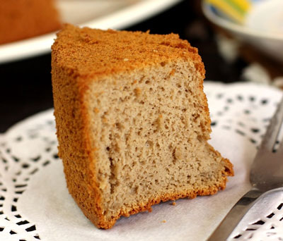 做蛋糕加点香蕉泥自然香甜，好吃不胖