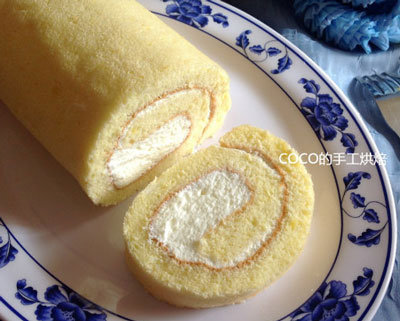 鲜奶油蛋糕卷的简单做法