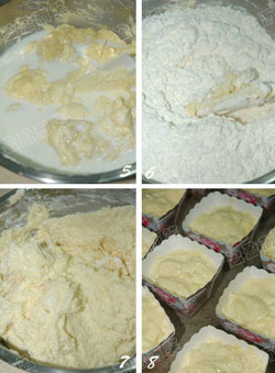 榴莲麦芬蛋糕的制作方法及过程图图片2