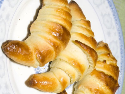 初次试做羊角包的方法及经验总结