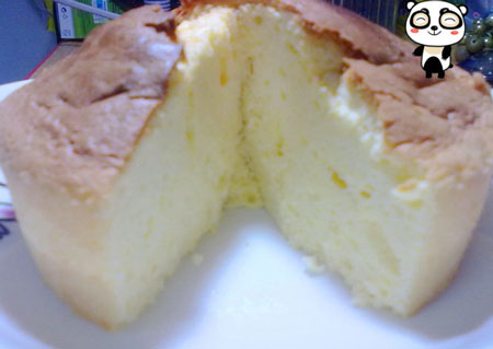 学做日式棉花蛋糕的全过程及小心得