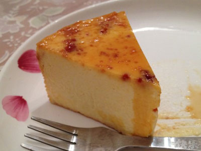 焦糖南瓜芝士蛋糕，用南瓜制作甜点味道极其