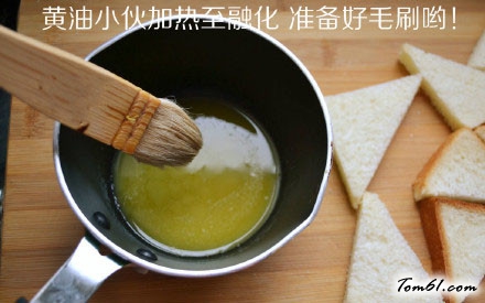 香脆蜂蜜烤面包图片3