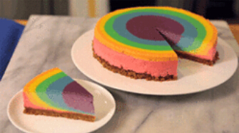 彩虹蛋糕
