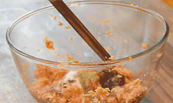 【酥皮月饼】调肉馅