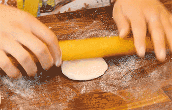 【酥皮月饼】擀酥皮