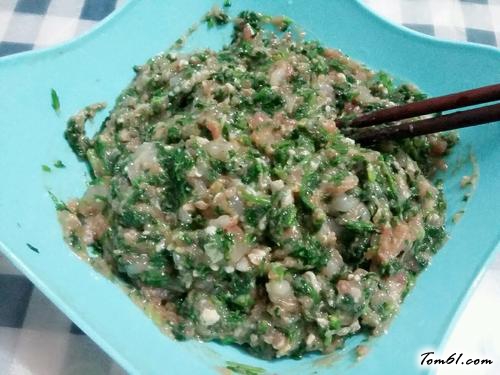 【三鲜荠菜饺子】