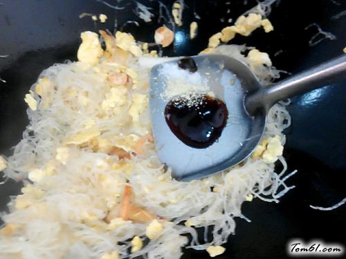 【鸡蛋炒米线】