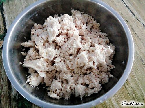 【榆黄菇猪肉饺子】