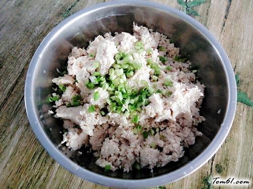 【榆黄菇猪肉饺子】