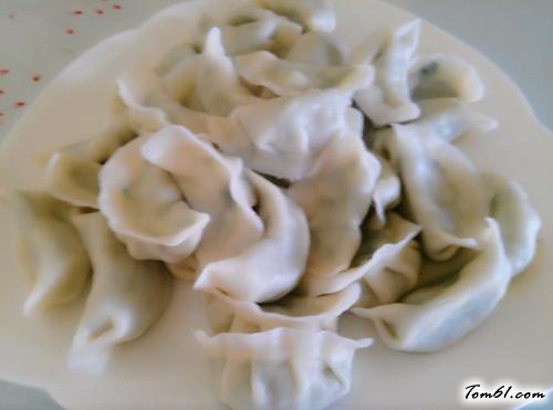【韭菜鸡蛋馅饺子】
