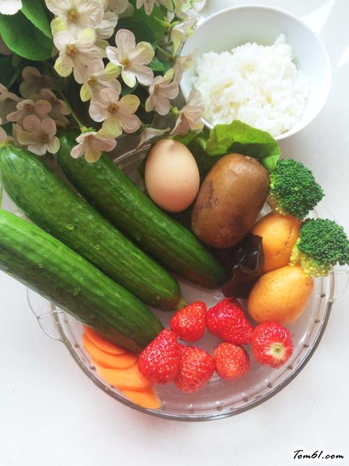 【水果炒饭 减肥餐】