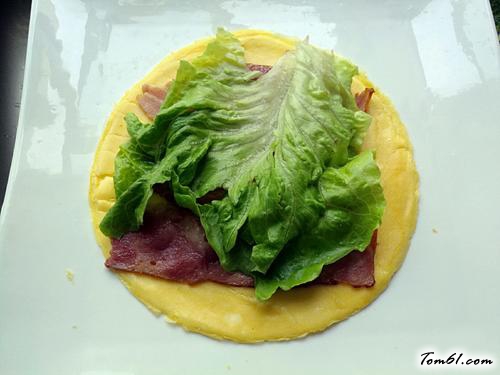 【培根鸡蛋饼】