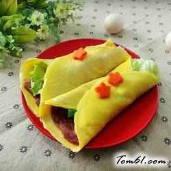 培根鸡蛋饼的做法