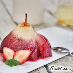 蓝莓炖雪梨的做法