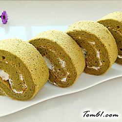 抹茶奶油蛋糕卷的做法
