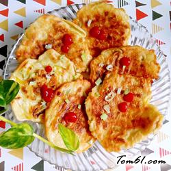 南瓜鸡蛋饼的做法