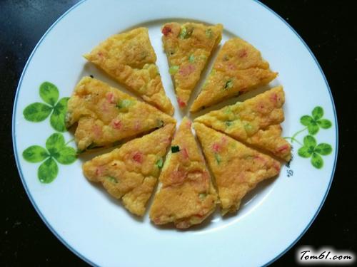 【黄瓜火腿蛋饼】